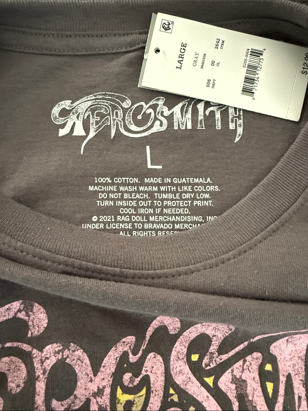 WOMAN’S AEROSMITH T-SHIRT L - Picture 3 of 3